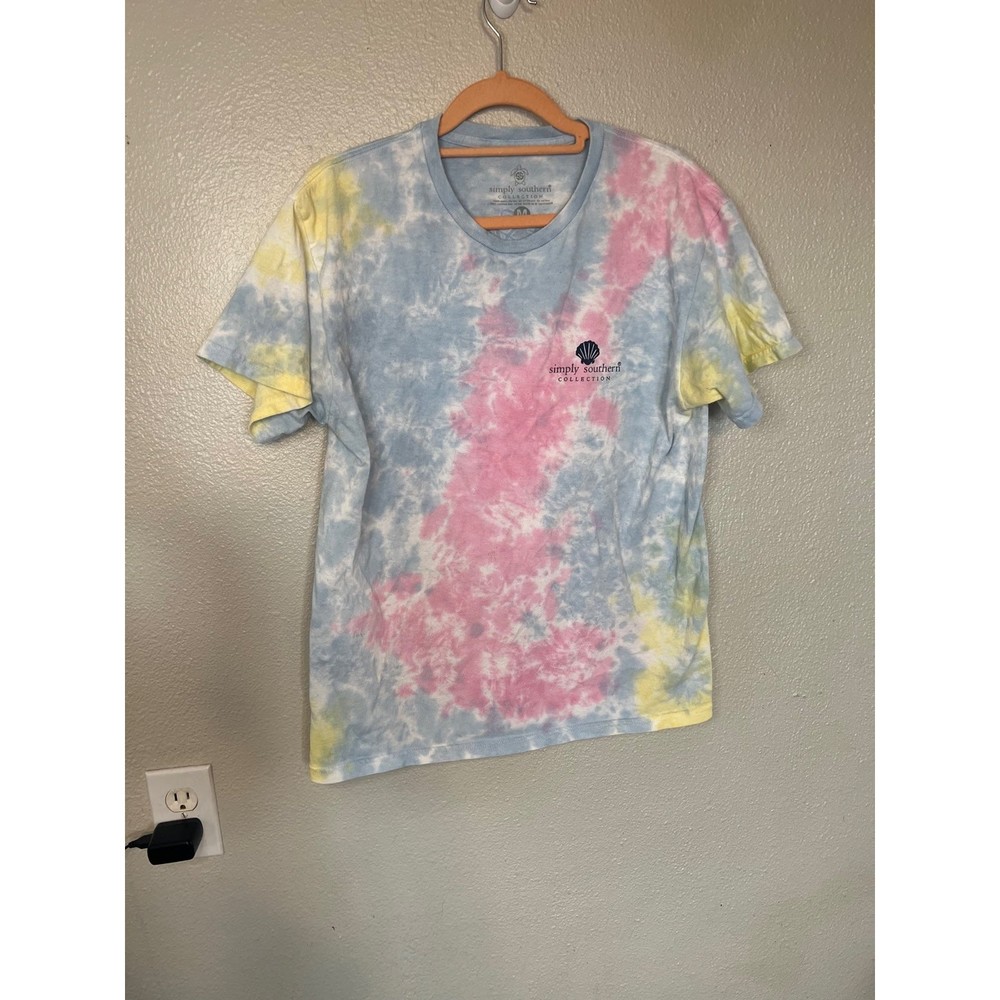 Simply southern pastel the dye cotton T-shirt size M